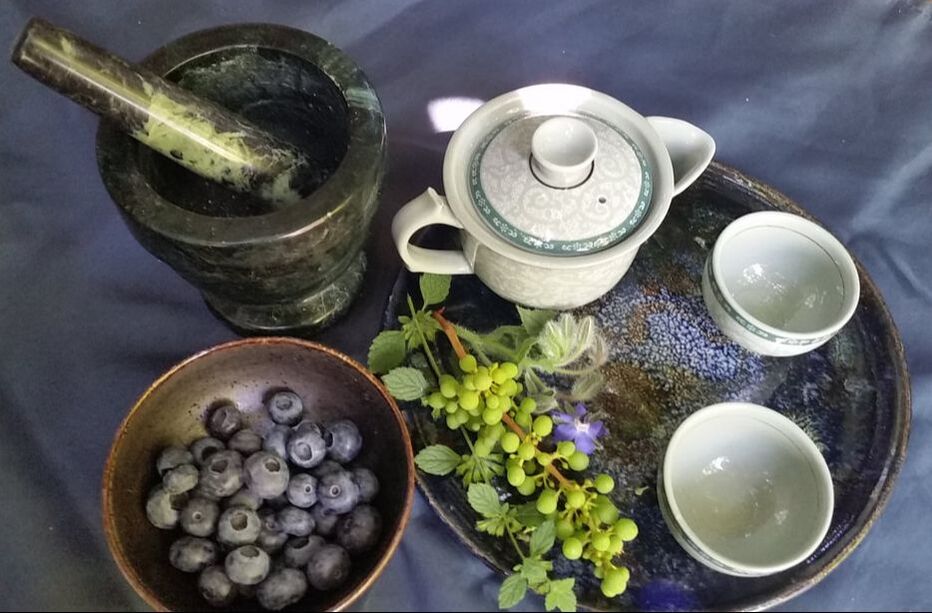 Image for the Healing Temple - Berries and tea